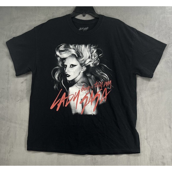 Urban Outfitters Lady Gaga UO Exclusive Born This Way 10th Anniversary Tee Large - Picture 1 of 6
